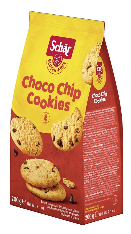SCHAR CHOCO CHIP COOKIES 200 G - Farmafamily.it