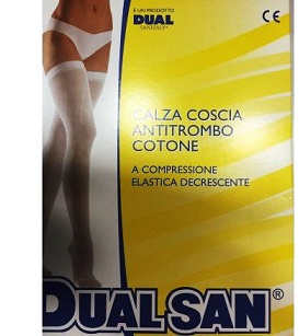 DUALSAN CALZA ANTITROMBO SENZA TASSELLO  3 - Farmafamily.it