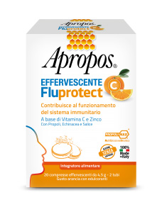 APROPOS FLUPROTECT EFFERVESCENTE C 20 COMPRESSE - Farmafamily.it