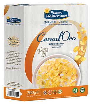 PIACERI MEDITERRANEI CEREALORO FIOCCHI MAIS 300 G - Farmafamily.it