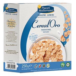 PIACERI MEDITERRANEI CEREALORO FIOCCHI DI RISO 250 G - Farmafamily.it