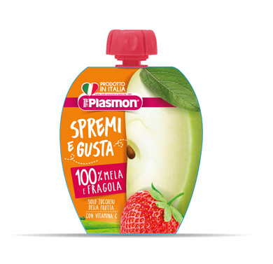 SPREMI E GUSTA MELA FRAGOLA 100 ML - Farmafamily.it