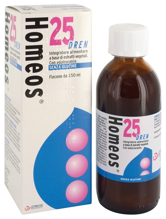 HOMEOS 25 DREN 150ML - Farmafamily.it