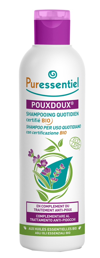 PURESSENTIEL SHAMPOO POUXDOUX ANTI-PIDOCCHI 200 ML - Farmafamily.it