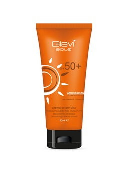 GIAVI SOLE CREMA VISO SPF50+ 50 ML - Farmafamily.it