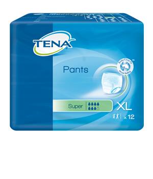 PANNOLONE PULL-UP TENA PANTS SUPER TAGLIA EXTRA LARGE 12 PEZZI - Farmafamily.it