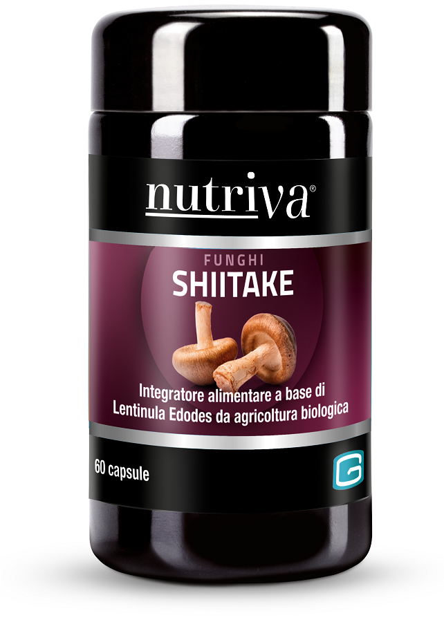 NUTRIVA SHIITAKE BIO 60 CAPSULE - Farmafamily.it