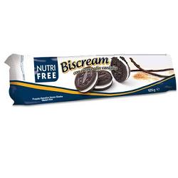 NUTRIFREE BISCREAM CON CREMA ALLA VANIGLIA 125 G - Farmafamily.it
