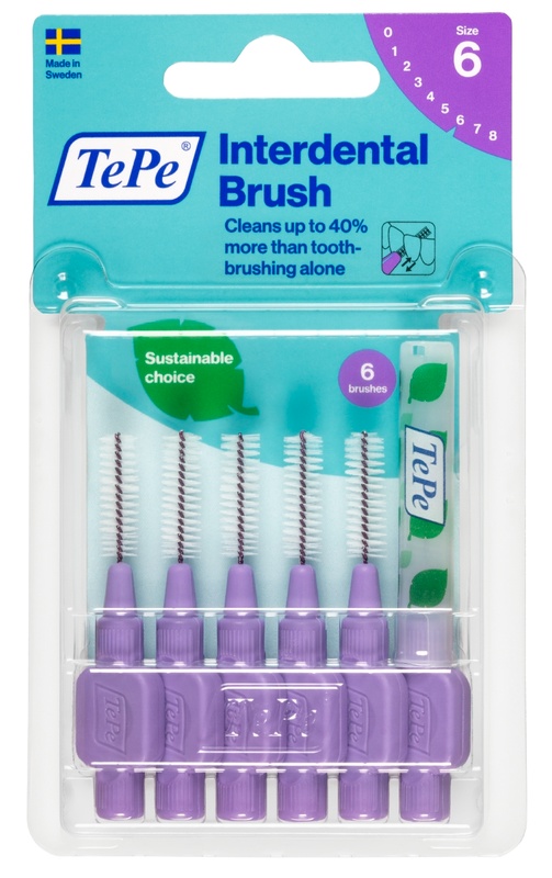 TEPE SCOVOLINO VIOLA 1,1MM 6 PEZZI - Farmafamily.it