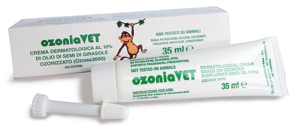 OZONIAVET CREMA DERMATOLOGICA VETERINARIA 35 ML - Farmafamily.it