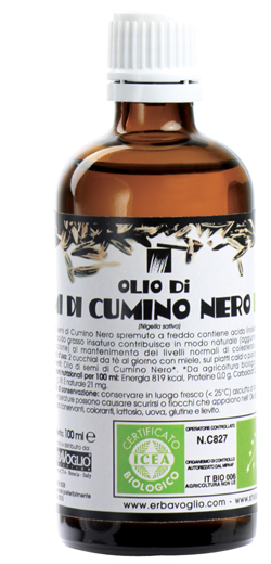 OLIO SEMI CUMINO NERO BIOLOGICO - Farmafamily.it