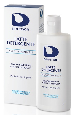 DERMON LATTE DETERGENTE VITAMINA E 200 ML - Farmafamily.it