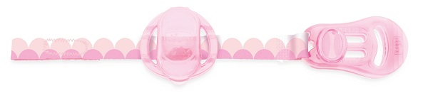 CHICCO CLIP SALVASUCCHIETTO ROSA 1 PEZZO - Farmafamily.it