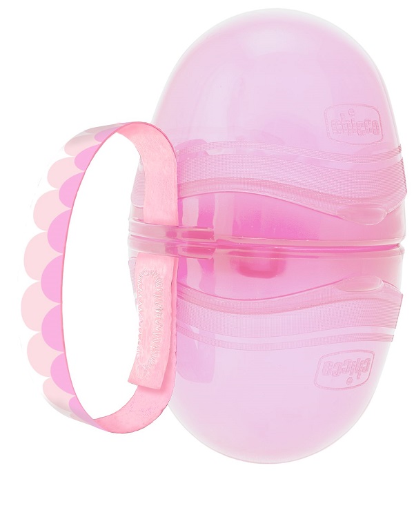 CHICCO PORTASUCCHIETTO DOPPIO ROSA 1 PEZZO - Farmafamily.it