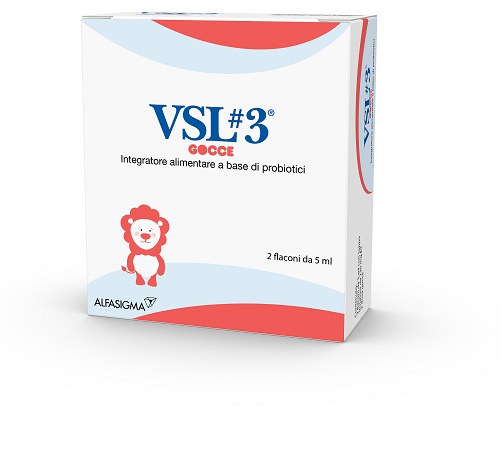 VSL3 GOCCE 2 FLACONI X 5 ML - Farmafamily.it