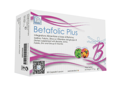 BETAFOLIC PLUS 30 CAPSULE ASTUCCIO 18,6 G - Farmafamily.it