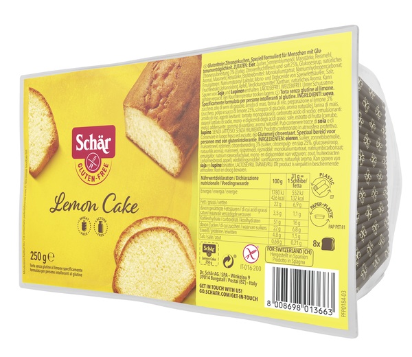 SCHAR LEMON CAKE 250 G - Farmafamily.it