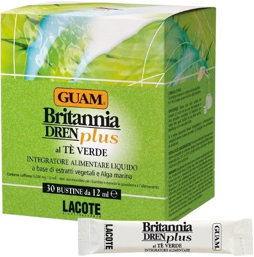 GUAM BRITANNIA DREN PLUS 30 BUSTINE DA 12 ML - Farmafamily.it
