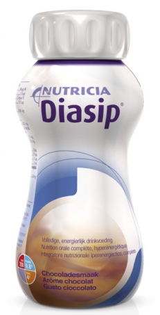 DIASIP CIOCCOLATO 200 ML 4 PEZZI - Farmafamily.it