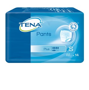 PANNOLONE A MUTANDINA TENA PANTS PLUS TAGLIA SMALL 14 PEZZI - Farmafamily.it