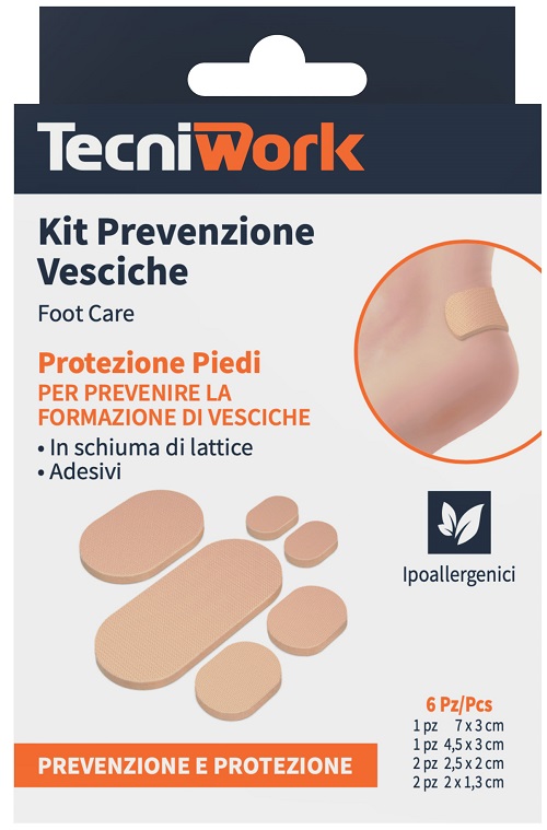 KIT PREVENZIONE VESCICHE 6 PEZZI - Farmafamily.it