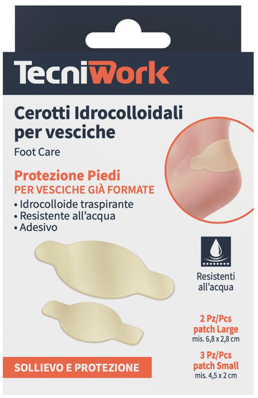 CEROTTI IDROCOLLOIDALI PER VESCICHE 5 PEZZI - Farmafamily.it