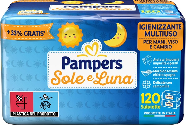 WIPES SOLE & LUNA + EFFETTO SPUGNA 90+30 - Farmafamily.it