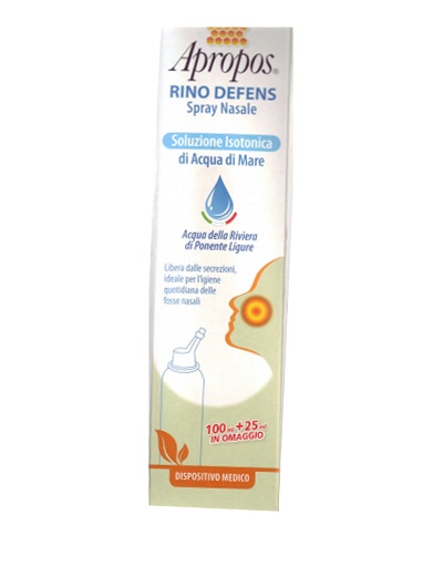 APROPOS RINO DEFENS SOLUZIONE ISOTONICA 125 ML - Farmafamily.it