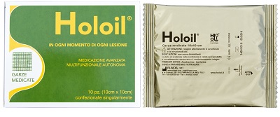 HOLOIL MEDICAZIONE GARZA 10X10CM 10 PEZZI - Farmafamily.it