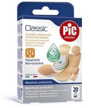 CEROTTO PIC CLASSIC MIX ANTIBATTERICO 20 PEZZI - Farmafamily.it