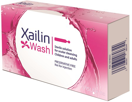 XAILIN WASH SOLUZIONE STERILE OCULARE 20 FLACONCINI 5 ML MONODOSE - Farmafamily.it