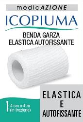 ICOPIUMA BENDA GARZA ELASTICA AUTOFISSANTE CM 4X4 MT - Farmafamily.it