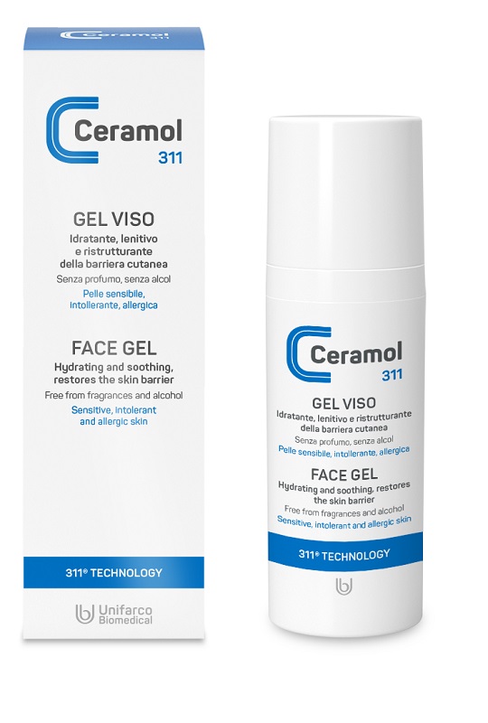 CERAMOL 311 GEL VISO 50 ML - Farmafamily.it