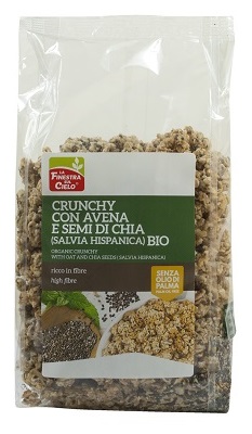 FSC CRUNCHY CON AVENA E SEMI DI CHIA BIO CON OLIO DI GIRASOLE SENZA OLIO DI PALMA 375 G - Farmafamily.it