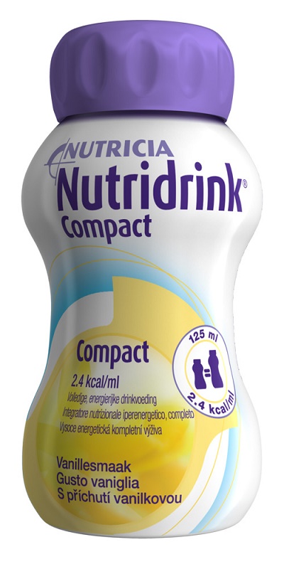 NUTRIDRINK COMPACT VANIGLIA 125 ML 4 PEZZI - Farmafamily.it