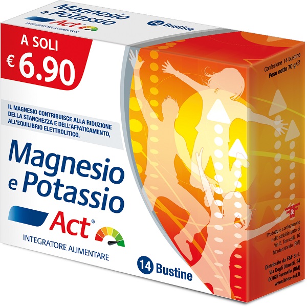 MAGNESIO E POTASSIO ACT 14 BUSTINE - Farmafamily.it