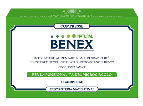 BENEX 40 COMPRESSE - Farmafamily.it