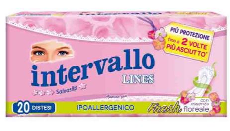 LINES INTERVALLO PROTEGGISLIP FRESH DISTESO 20 PEZZI - Farmafamily.it