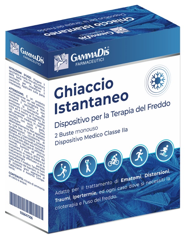 GHIACCIO ISTANTANEO TNT GAMMADIS 2 PEZZI GAMMADIS - Farmafamily.it