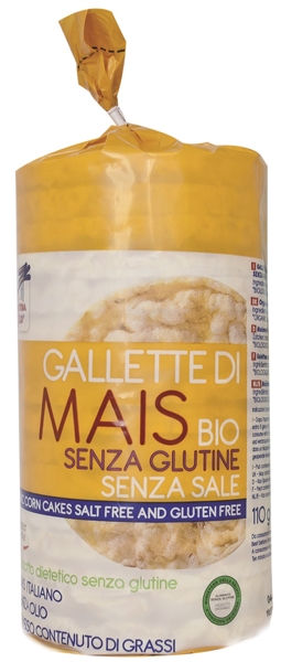 FSC GALLETTE DI MAIS SENZA SALE BIOLOGICHE 110 G - Farmafamily.it