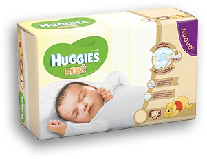 PANNOLINO HUGGIES EXTRA CARE BEBE' BASE 1 28 PEZZI - Farmafamily.it