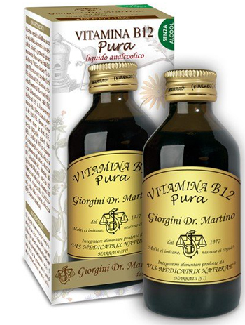 VITAMINA B12 PURA 100 ML LIQUIDO ANALCOLICO - Farmafamily.it