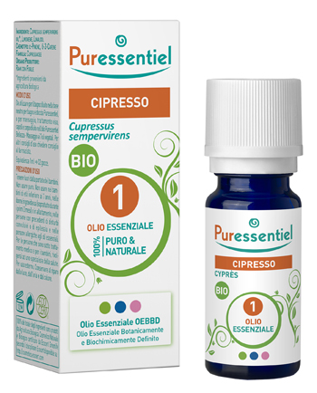 PURESSENTIEL CIPRESSO OLIO ESSENZIALE BIO 10 ML - Farmafamily.it
