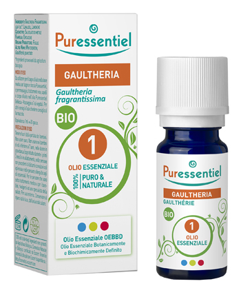 PURESSENTIEL OLIO ESSENZIALE GAULTHERIA BIO 10 ML - Farmafamily.it