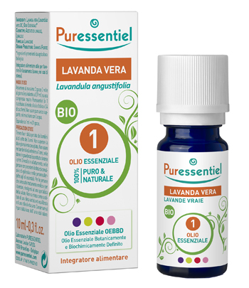 PURESSENTIEL LAVANDA VERA OLIO ESSENZIALE BIO 10 ML - Farmafamily.it