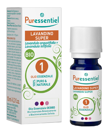 PURESSENTIEL LAVANDINO SUPER OLIO ESSENZIALE BIO 10 ML - Farmafamily.it
