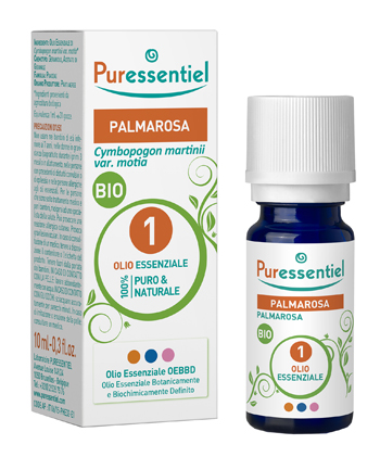 PURESSENTIEL PALMAROSA OLIO ESSENZIALE BIO 10 ML - Farmafamily.it