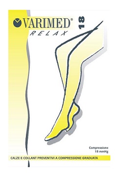 VARIMED 18 YOU RELAX CALZA AUTOREGGENTE NERO VI - Farmafamily.it