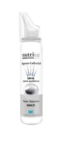 NUTRIVA ARGENTO COLLOIDALE NASO/ORECCHIE 100 ML - Farmafamily.it