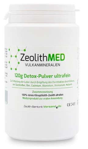 ZEOLITE MED DETOX POLVERE 120 G - Farmafamily.it